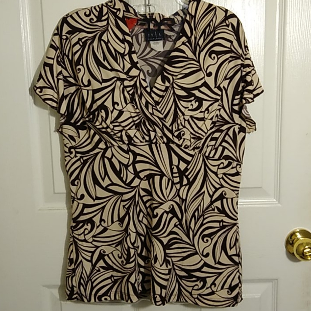Short Sleeve Blouse by JKLA